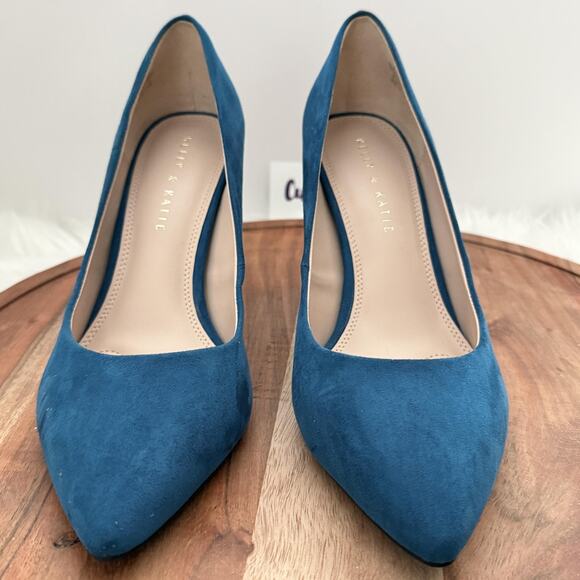 Kelly & Katie Blue Heels - Picture 2 of 16